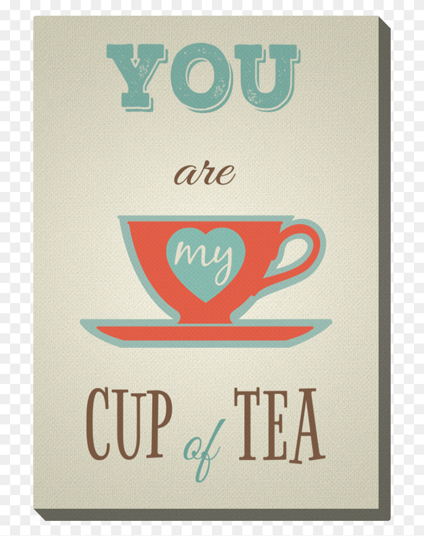 709x1001 Photo Canvas Cm Cup Of Tea Poster, Text, Label, Advertisement HD PNG Download