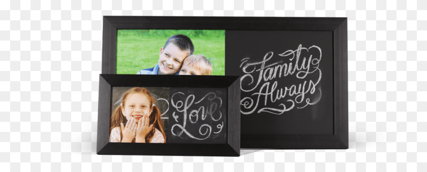 943x338 Photo Chalkboard Allows You To Combine Your Favorite Calligraphy, Person, Face, Text Descargar Hd Png