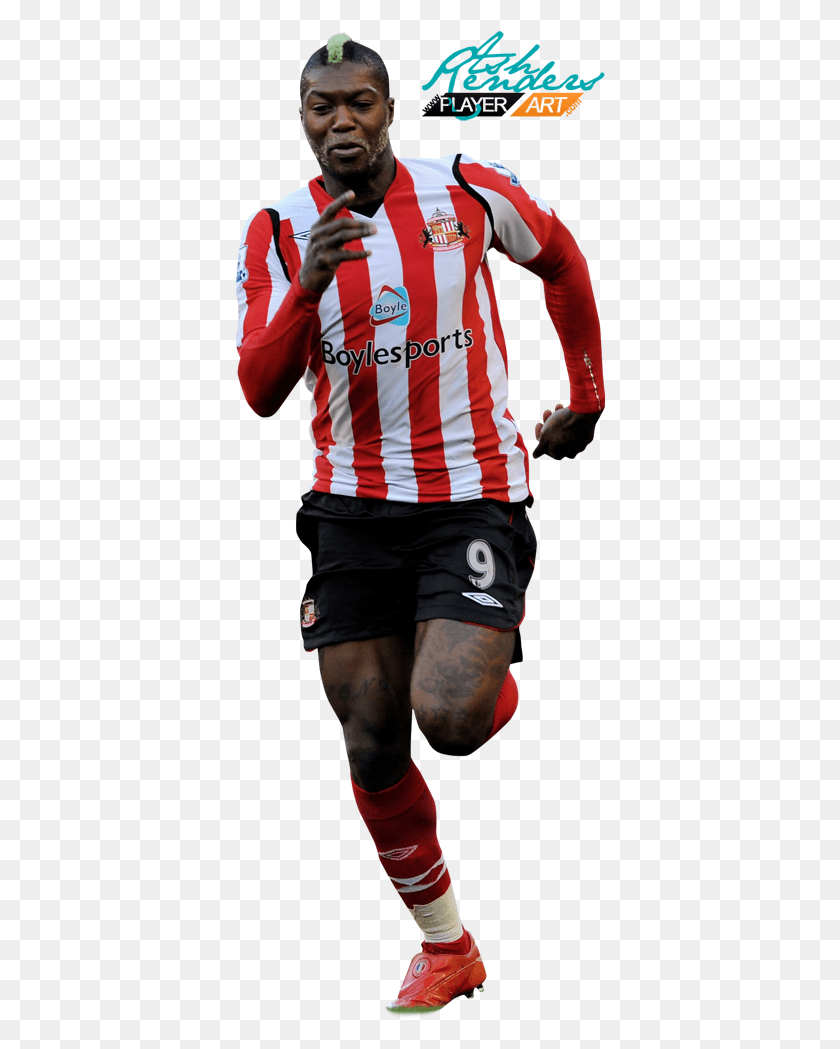 370x989 Photo Cisse Sunderland Fc Leather Jacket, Clothing, Apparel, Person HD PNG Download