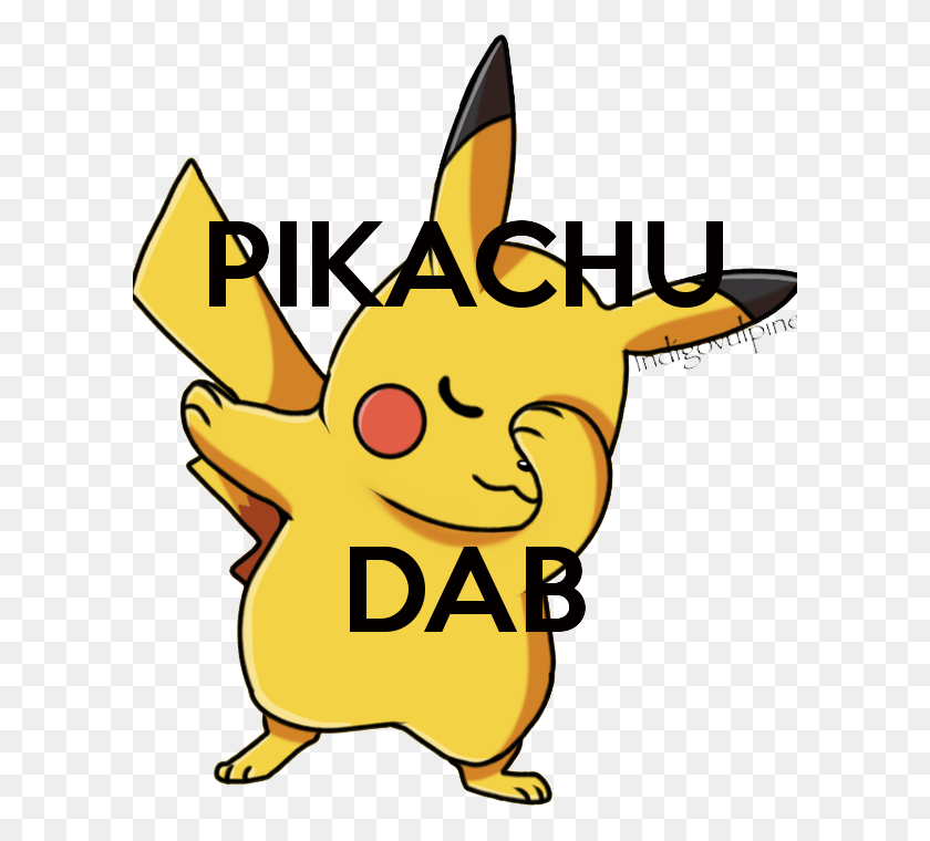 600x700 Photo Collection Dab Pikachu Related Keywords Cartoon, Plant, Label, Text HD PNG Download