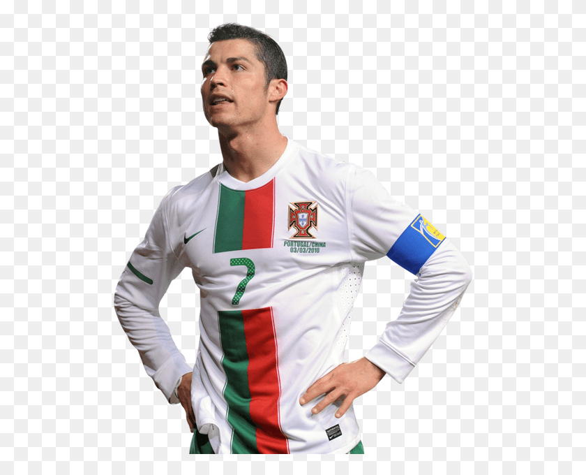 518x620 Photo Cristiano Ronaldo Render 3 1 Cristiano Ronaldo, Clothing, Apparel, Shirt HD PNG Download
