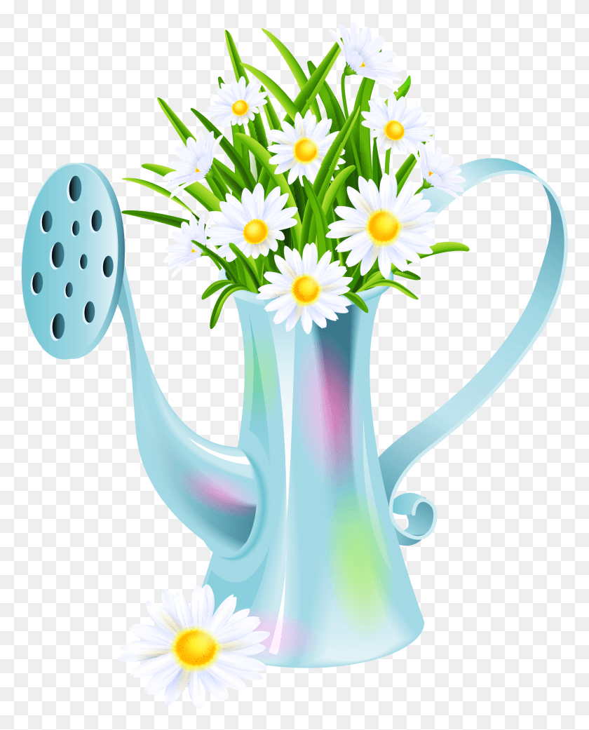 3876x4878 Photo Flower Drawing, Plant, Daisy, Daisies HD PNG Download