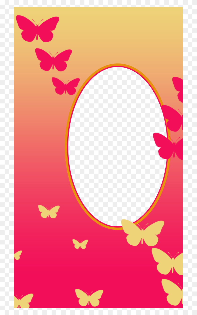 720x1280 Photo Frame Simple Tags Illustration, Oval HD PNG Download