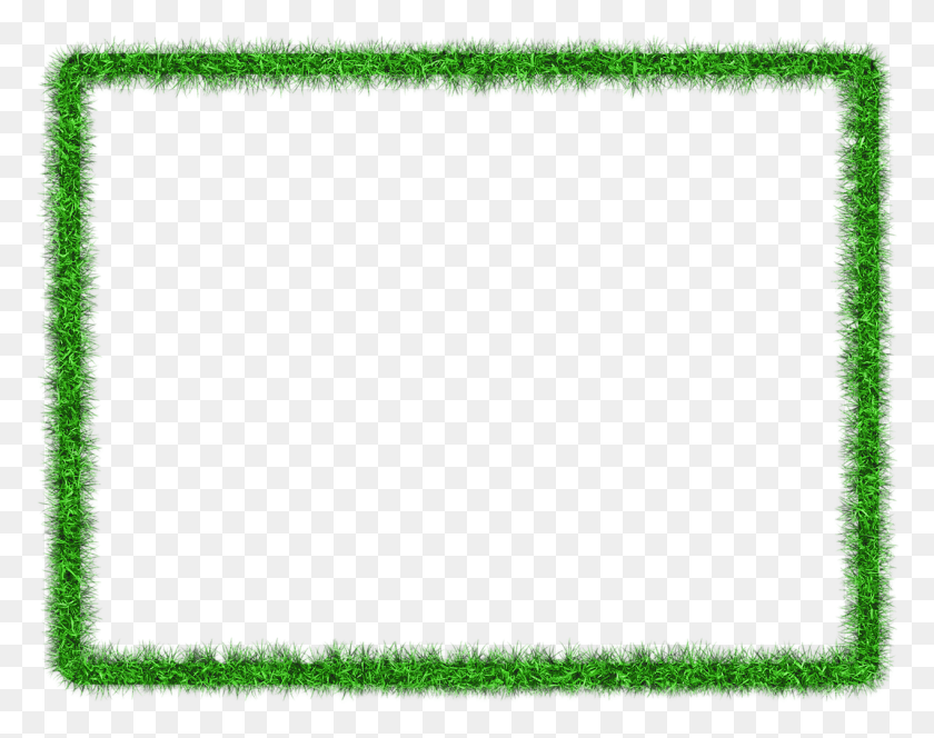 1269x984 Photo Framegreenherbalgreen Background Moldura Para Foto Verde, Rug, Field, Grass HD PNG Download