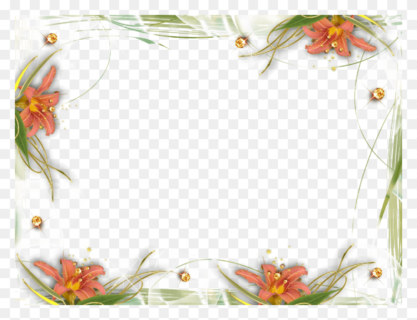 1200x899 Photo Frames Frame Transparent, Graphics, Floral Design HD PNG Download