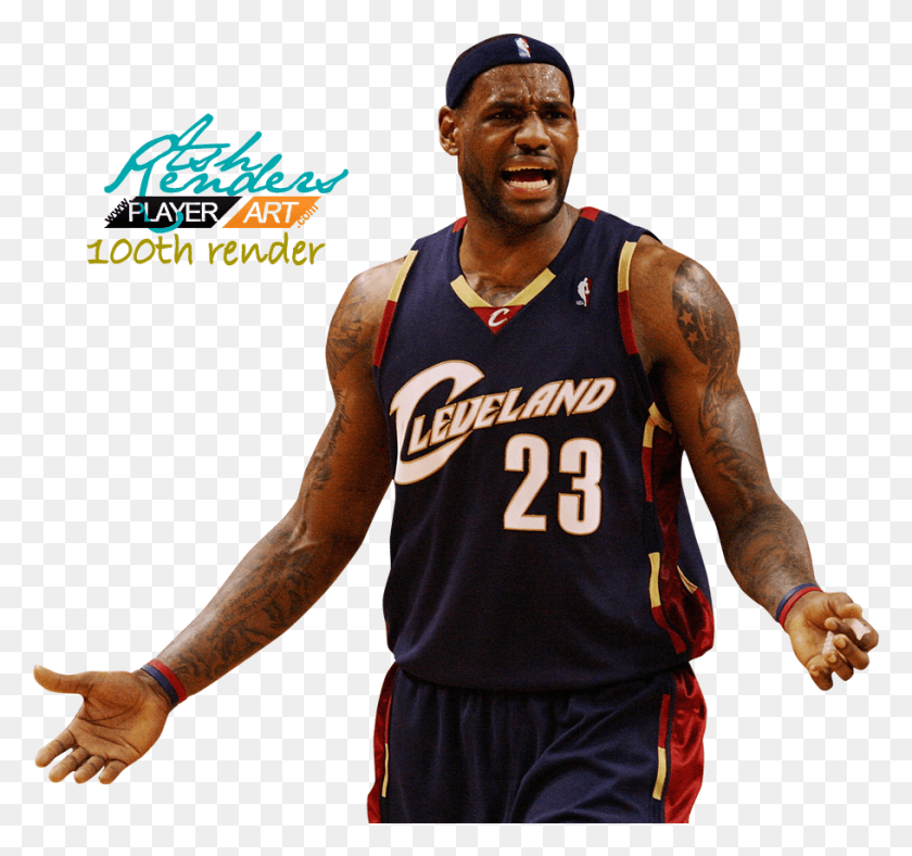910x850 Photo Lebron James Cleverland 1 Lebron James, Person, Human, People HD PNG Download