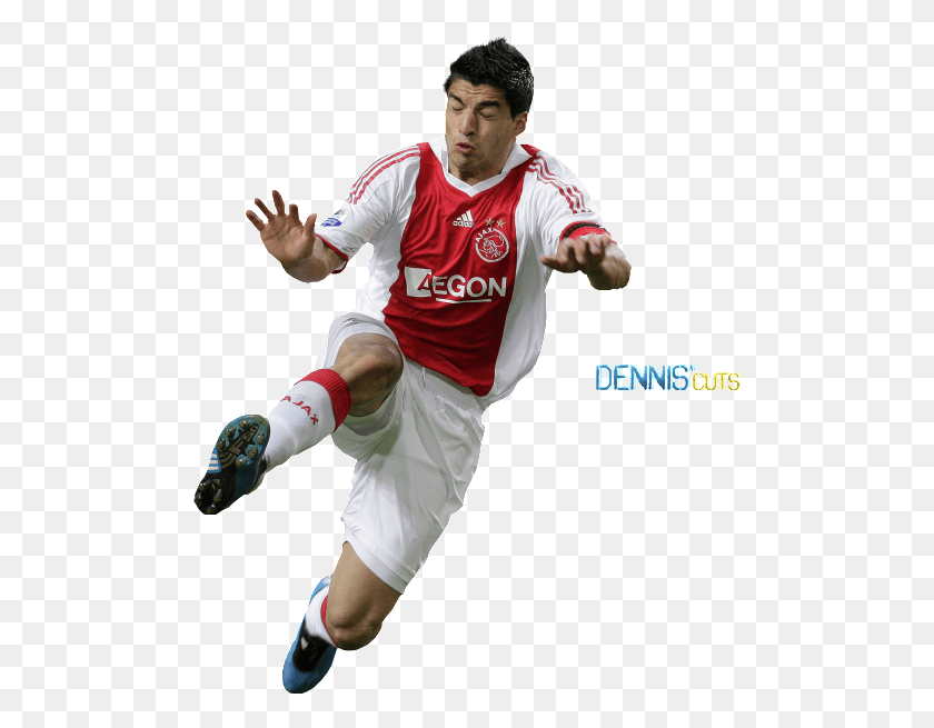 494x595 Photo Luissuarez Afcajax Cut Player, Sphere, Person, Human HD PNG Download