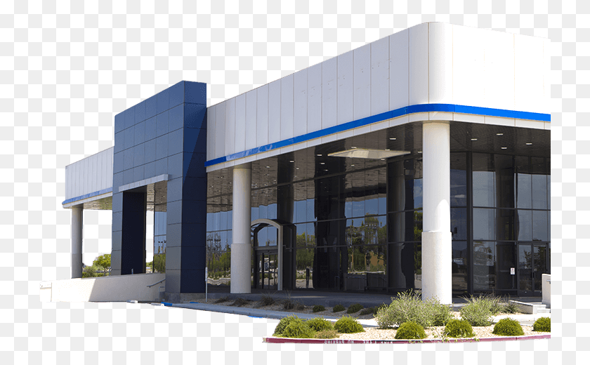 729x460 Photo Of A Car Dealership With Carfax Marketing Solutions Architecture, Office Building, Building, Convention Center HD PNG Download