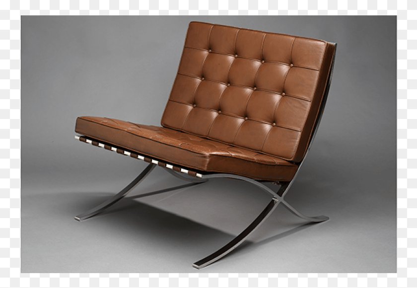 762x521 Photo Of A Leather Chair Rocking Chair, Furniture, Armchair HD PNG Download