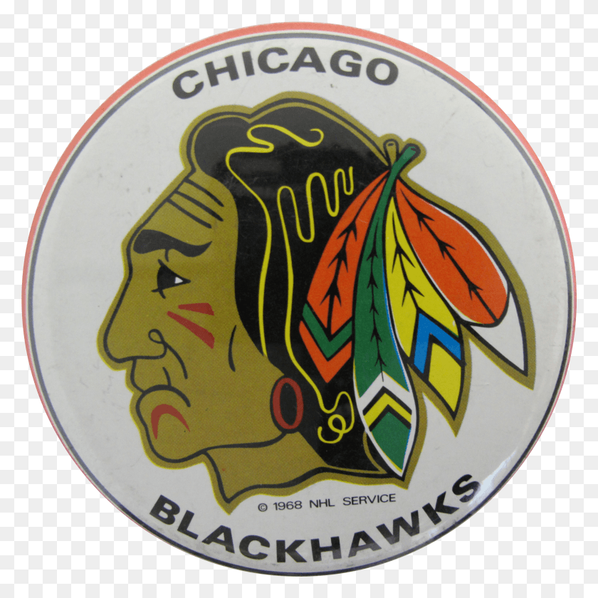 2541x2541 Photo Of Chicago Blackhawks Label HD PNG Download