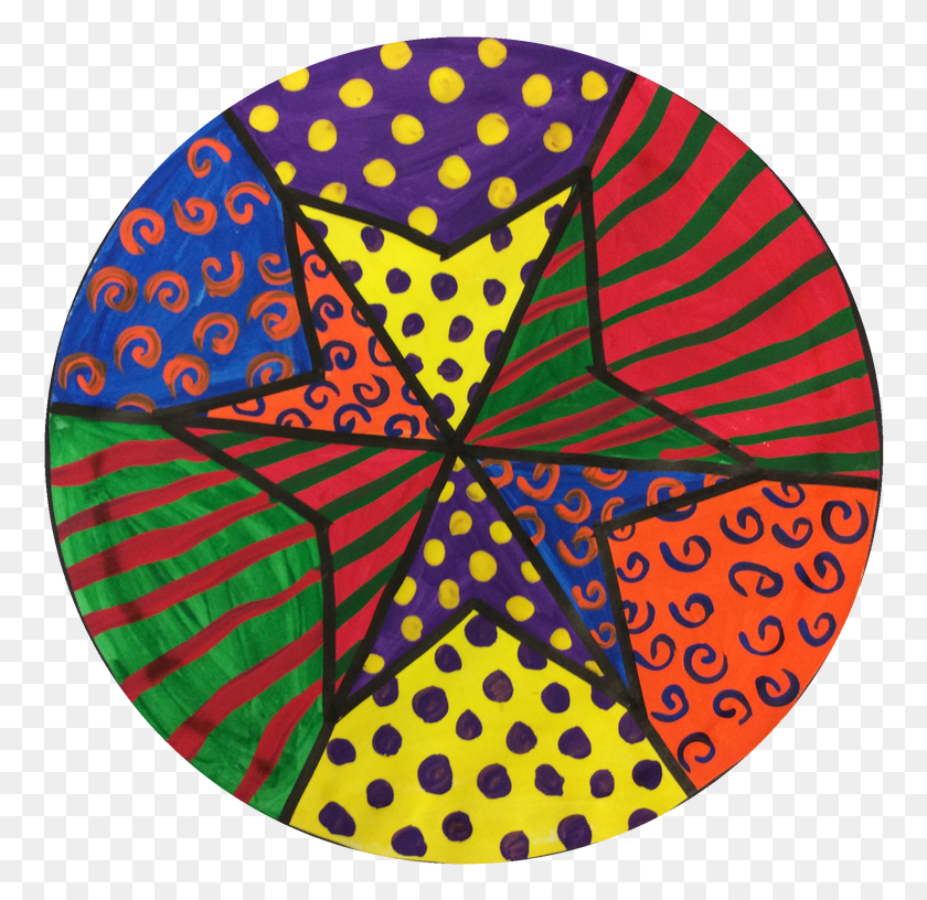 766x756 Photo Of Finished Color Wheel With Transparent Background Falling Into Op Art, Sphere, Rug Descargar Hd Png