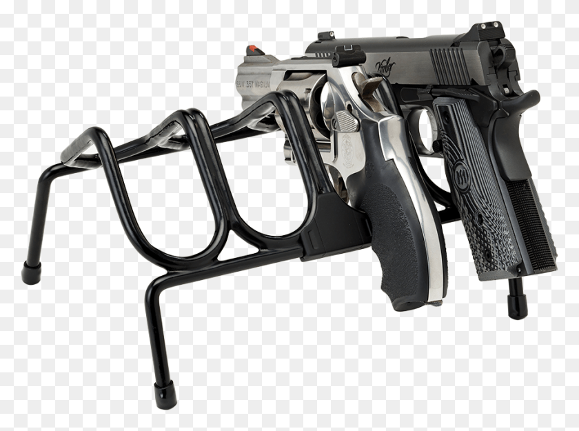 900x652 Photo Of Pistol Rack Ratelier Armes De Poing, Gun, Weapon, Weaponry HD PNG Download