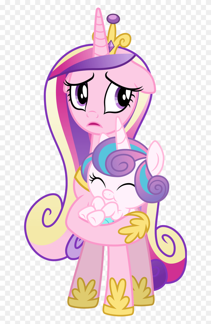 648x1233 Photo Princess Cadence And Flurry Heart Vector By Chrzanek97 Cadence And Flurry Heart, Graphics, Label HD PNG Download