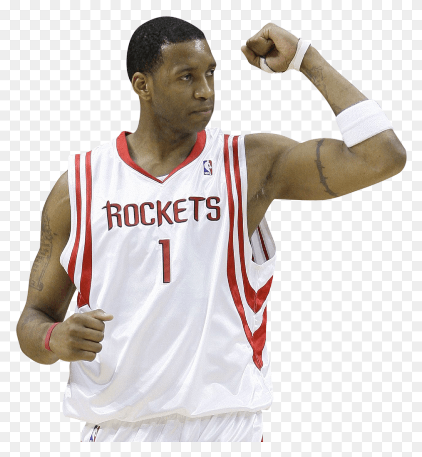 938x1023 Photo T Mac2 Basketball Player, Clothing, Apparel, Person HD PNG Download