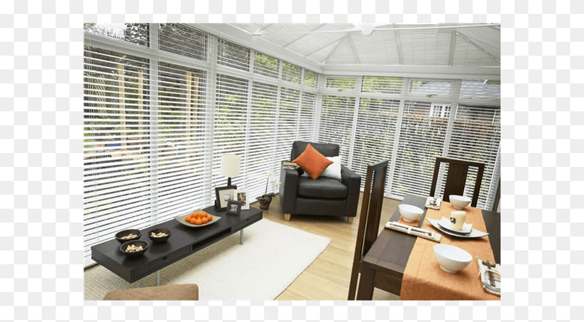 601x403 Photo Taken At Cortinas Contralux Sl By Business O White Aluminium Venetian Blinds, Home Decor, Table, Furniture HD PNG Download