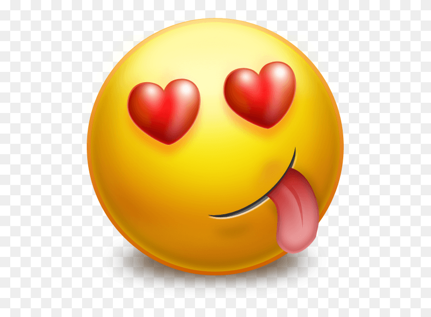 513x557 Photo Tango Emote 14 Smiley, Hand, Heart, Ball HD PNG Download
