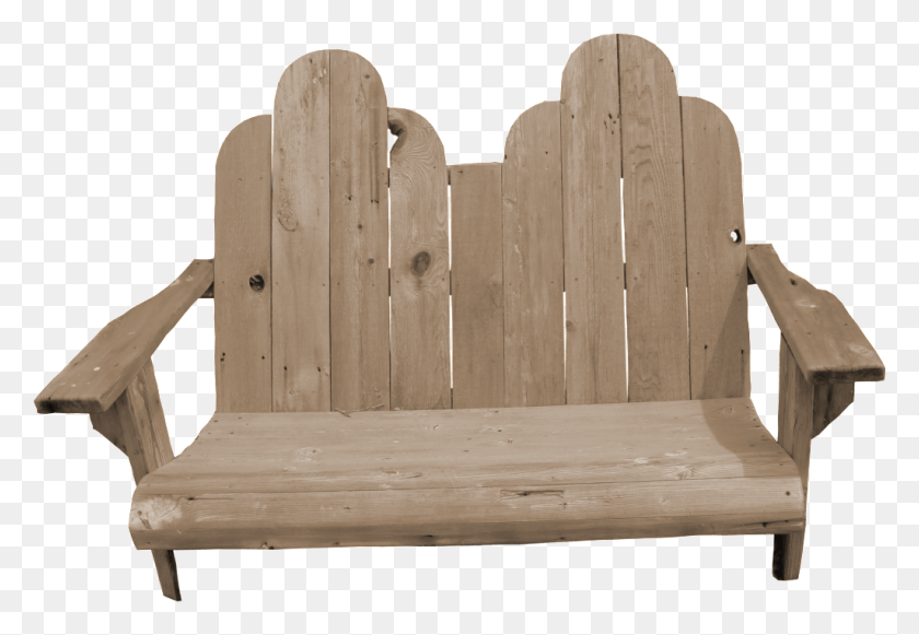 1024x684 Photo Tl Woodenbrnwornbench 0510 Bench, Furniture, Wood, Chair HD PNG Download