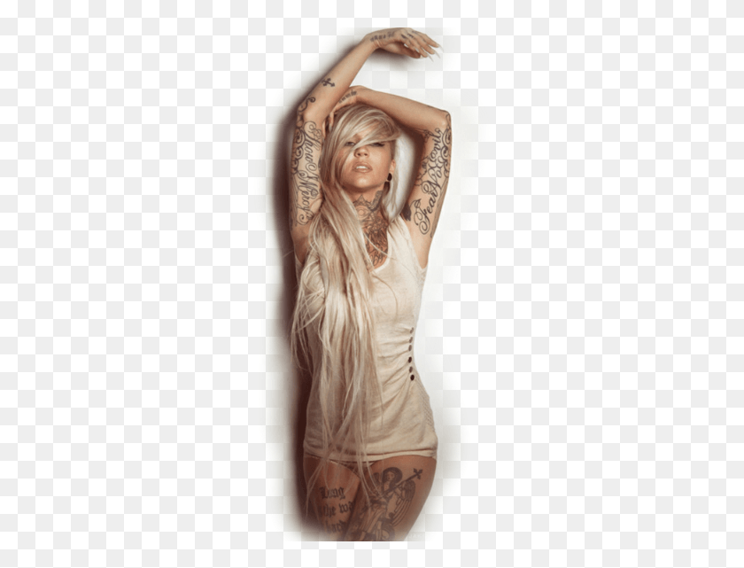 278x581 Photo Untitledvswihtoutname Zpse54b23b3 Long Hair And Tattoos, Skin, Clothing, Apparel HD PNG Download