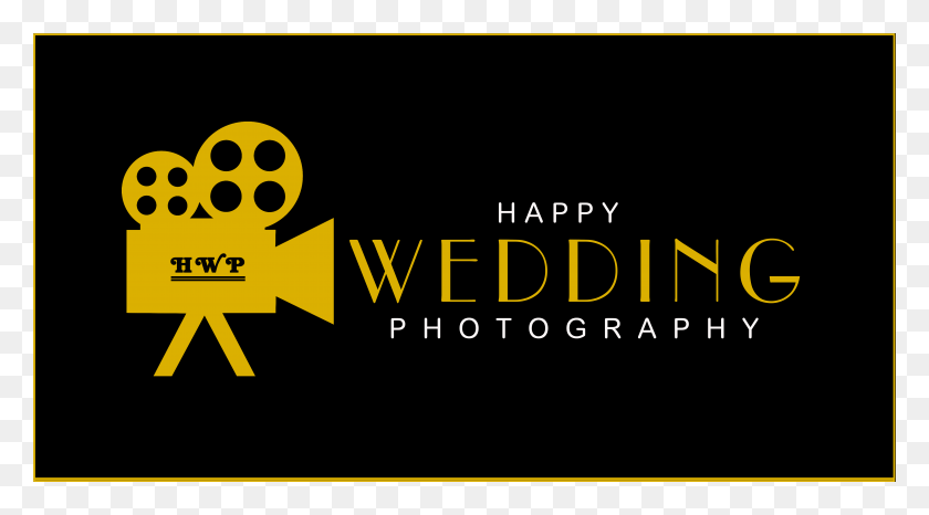 7080x3693 Photography Happy Wedding Photography Graphic Design, Text, Symbol, Number HD PNG Download