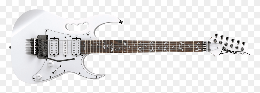 2601x812 Photos Ibanez Jem 555 Wh, Guitar, Leisure Activities, Musical Instrument HD PNG Download