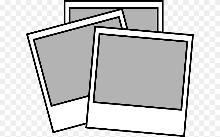 640x523 Photos Polaroid Pictures Album Gallery Images Album Clip Art, Blackboard, Envelope, Mail Clipart PNG