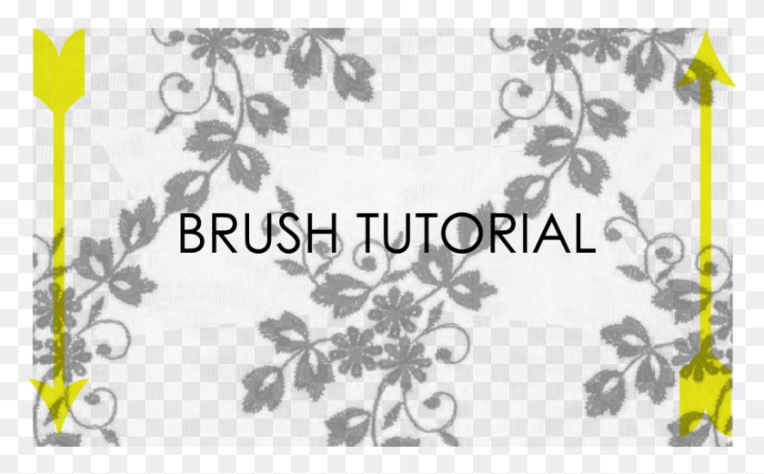 940x556 Photoshop Brush Tutorial Lace, Text, Label, Business Card HD PNG Download