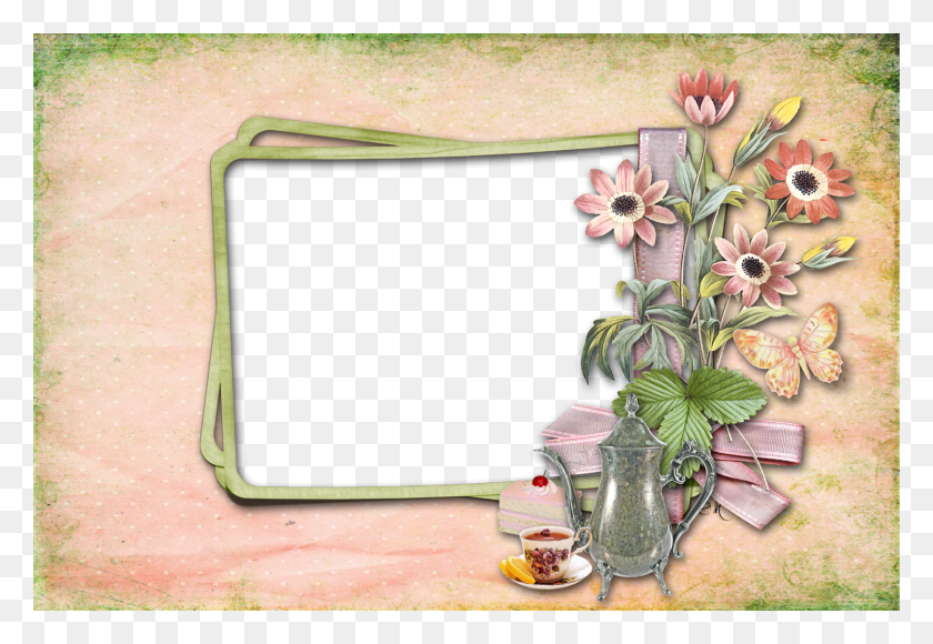 1500x1000 Рамки Для Фотошопа Обои Дизайн, Растение, Цветок, Цветение Hd Png Скачать