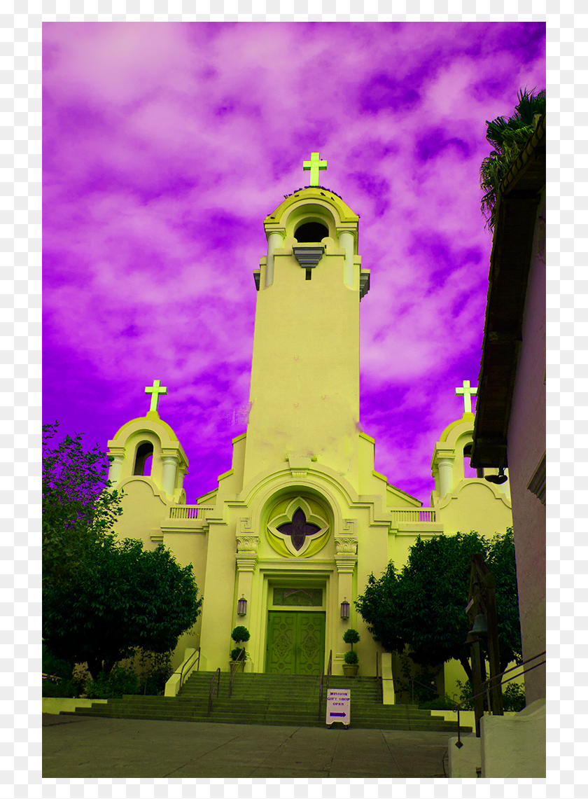721x1081 Photoshop Mission San Rafael Arcngel, Architecture, Building, Tower HD PNG Download