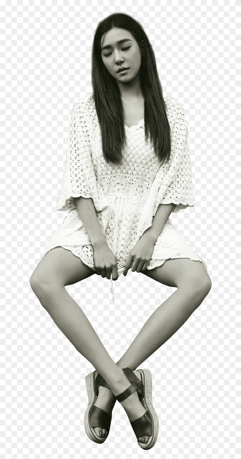639x1537 Photoshop Person Sitting Chica Sentada, Clothing, Apparel, Human HD PNG Download