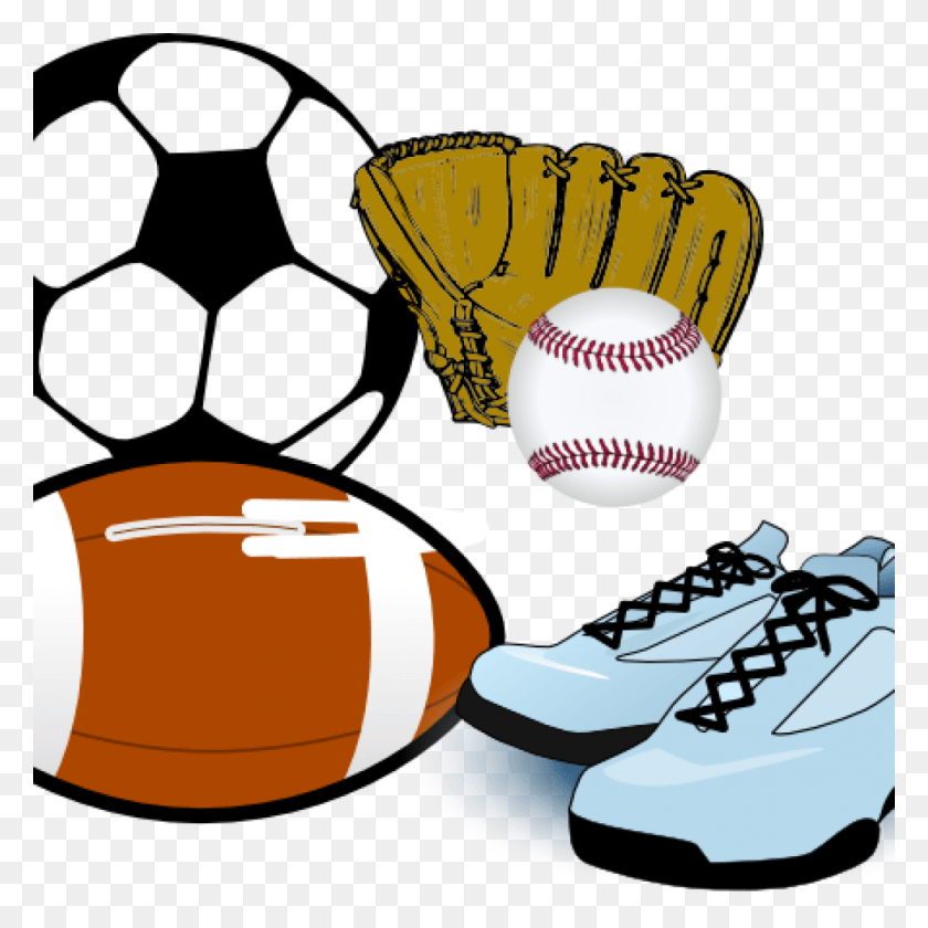 1024x1024 Physical Education Clipart Moon Clipart Football In Black And White, Clothing, Apparel, Sport HD PNG Download