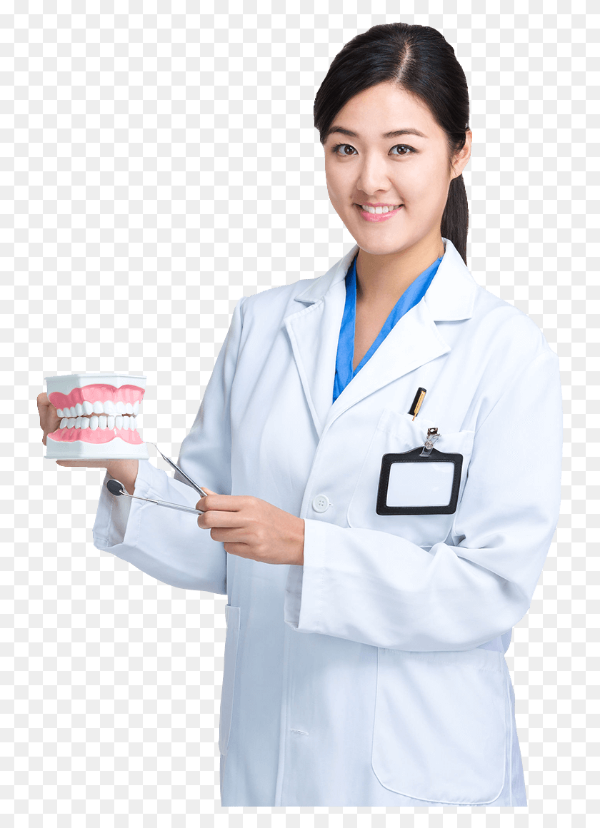 739x1100 Physician Dentistry Tooth Dental Implant Dentist, Clothing, Apparel, Lab Coat HD PNG Download