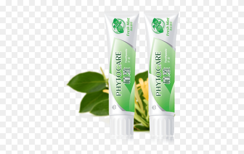 394x472 Phytocare Toothpaste Twin Pack Cosmetics, Plant, Flower, Blossom Descargar Hd Png