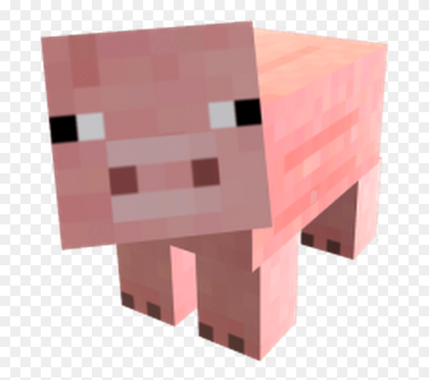696x685 Pi The Boss Baby Minecraft Minecraft Pig HD PNG Download