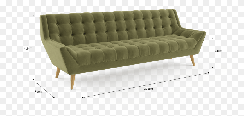 2001x879 Pia 3 Seater Sofa Studio Couch, Furniture, Rug, Ottoman HD PNG Download