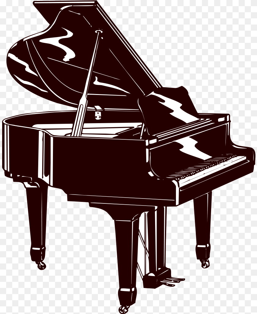 829x1025 Piano Musical Instrument Silhouette Piano Silhouette Piano, Grand Piano, Keyboard, Musical Instrument PNG