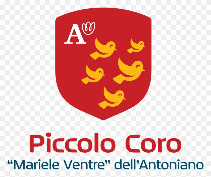 1200x991 Piccolo Coro Dell Antoniano Logo, Bird, Animal, Alphabet HD PNG Download