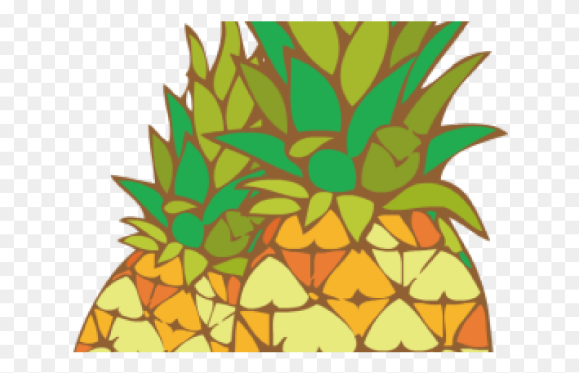 634x481 Pice Clipart Pineapple Pineapple, Graphics, Floral Design HD PNG Download