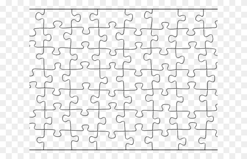 640x480 Pice Clipart Puzzle Template Puzzle, Jigsaw Puzzle, Game, Rug HD PNG Download