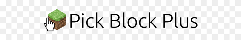 538x80 Pick Block Plus Для Иллюстрации Логотипа Minecraft, Природа, На Открытом Воздухе, Астрономия Hd Png Скачать