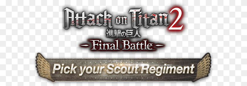 619x294 Pick Your Scout Regiment From The Game Attack Graphics, Text PNG