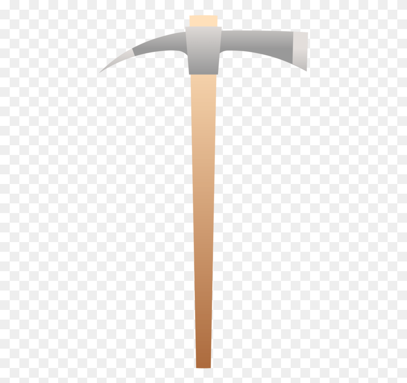 434x731 Pickaxe Angle Pickaxe Clipart, Symbol, Cross, Tool HD PNG Download