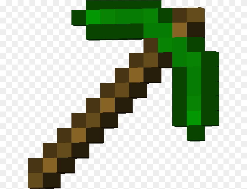 Pickaxe Skin Search, Green PNG