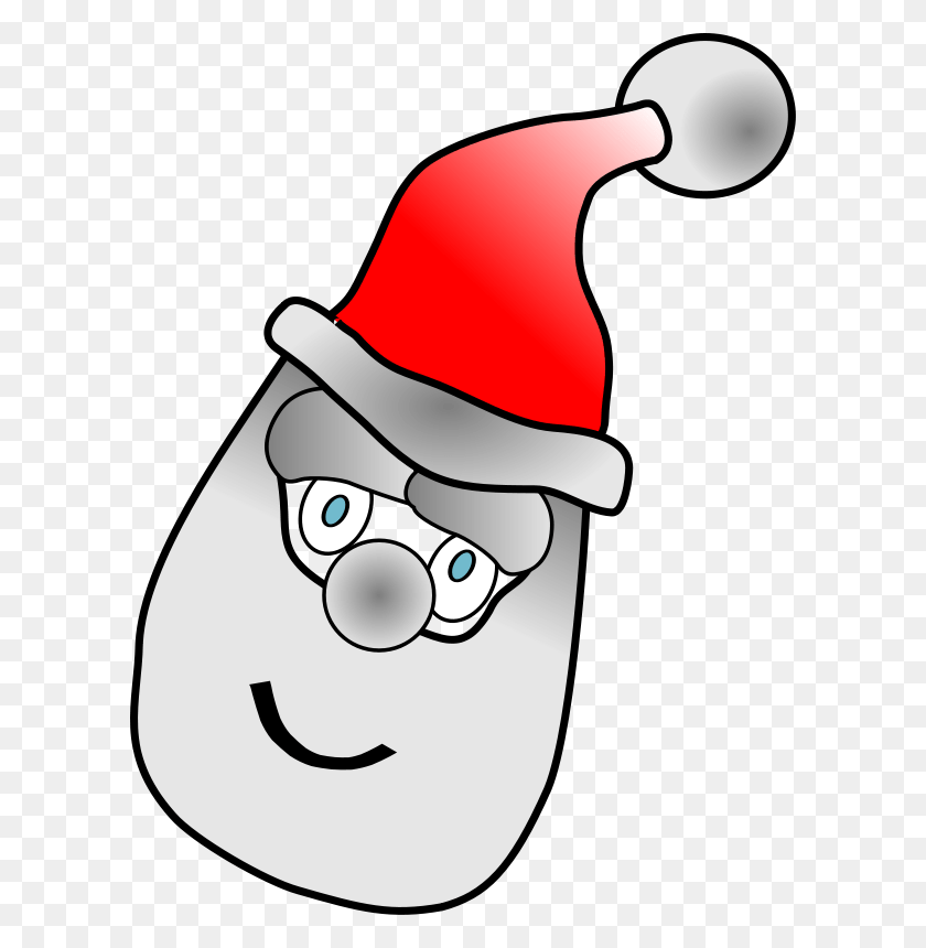 604x800 Pickle Clipart Santa Hat Father Christmas Clip Art, Angry Birds, Snowman, Winter HD PNG Download