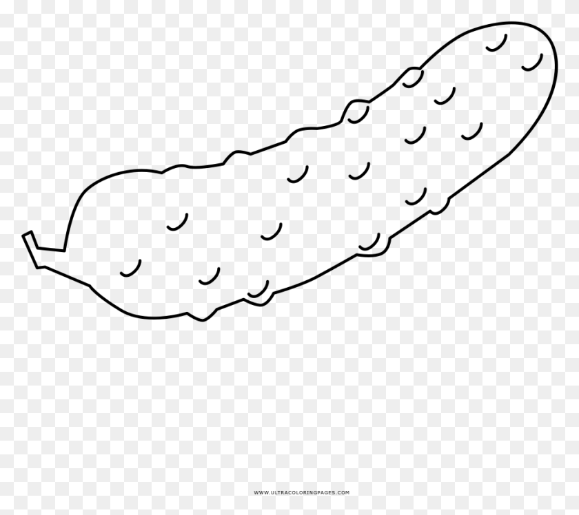 933x823 Pickle Coloring Page, Gray, World Of Warcraft HD PNG Download
