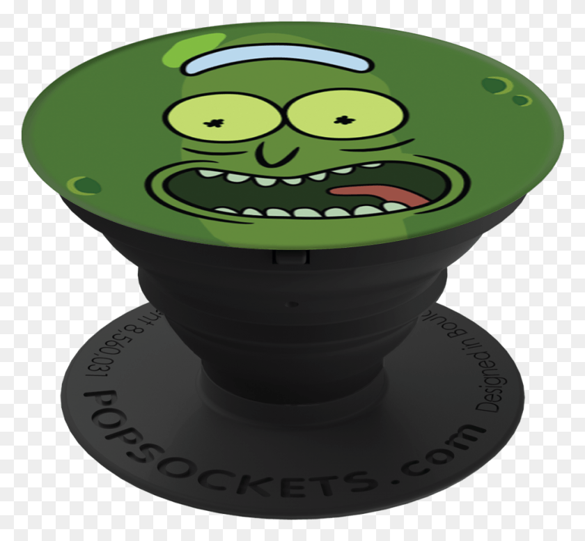 952x876 Pickle Rick Face Popsocket Rick And Morty, Bowl, Dish, Meal HD PNG Download