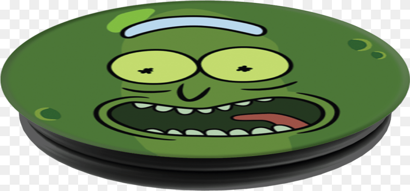 Pickle Rick Popsocket Rick And Morty, Green Transparent PNG