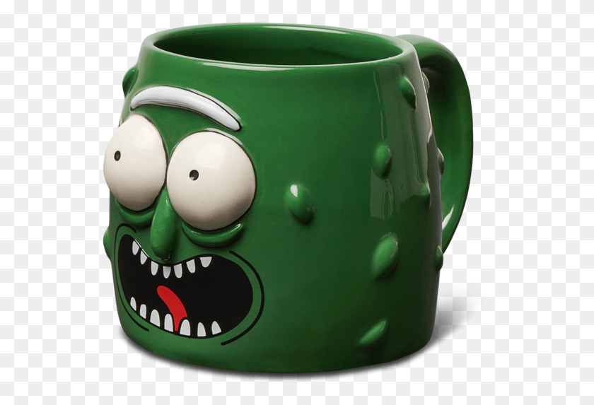 552x513 Pickle Rick Primitive Rick And Morty, Coffee Cup, Cup, Birthday Cake HD PNG Download