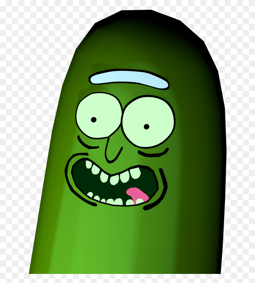 654x874 Pickle Rick Rick And Morty, Green, Bottle, Plant HD PNG Download