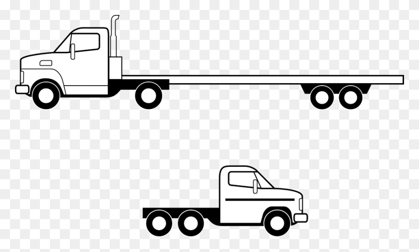 960x550 Pickup Clipart Truck Bed Flatbed Truck Side View, Interior Design, Indoors, Transportation HD PNG Download