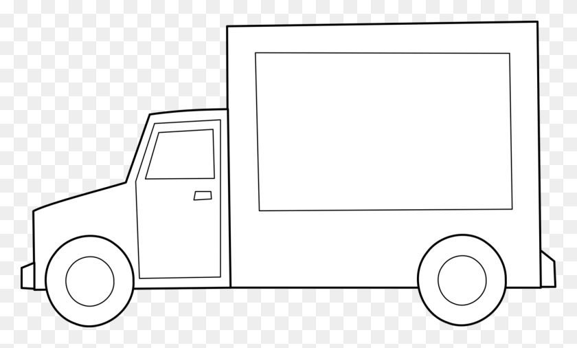1310x750 Pickup Truck Car Exhaust Brake Mover Simple Truck Coloring Pages, Caravan, Van, Vehicle HD PNG Download